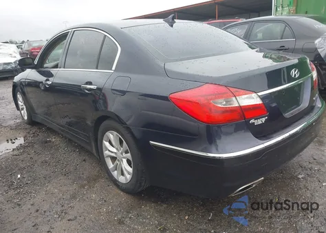 2013 Hyundai Genesis 3.8L from USA, damaged, VIN KMHGC4DD0DU226723